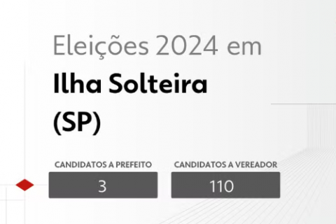 Eleições 2024 em Ilha Solteira (SP): veja os candidatos a prefeito e a vereador